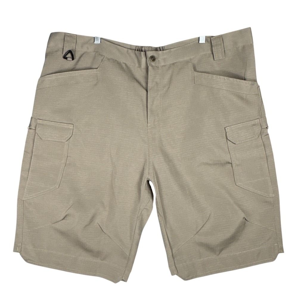 Ripstop Shorts Men's 44 / 3XL Tan Khaki Cargo 11" Inseam Utility Workwear